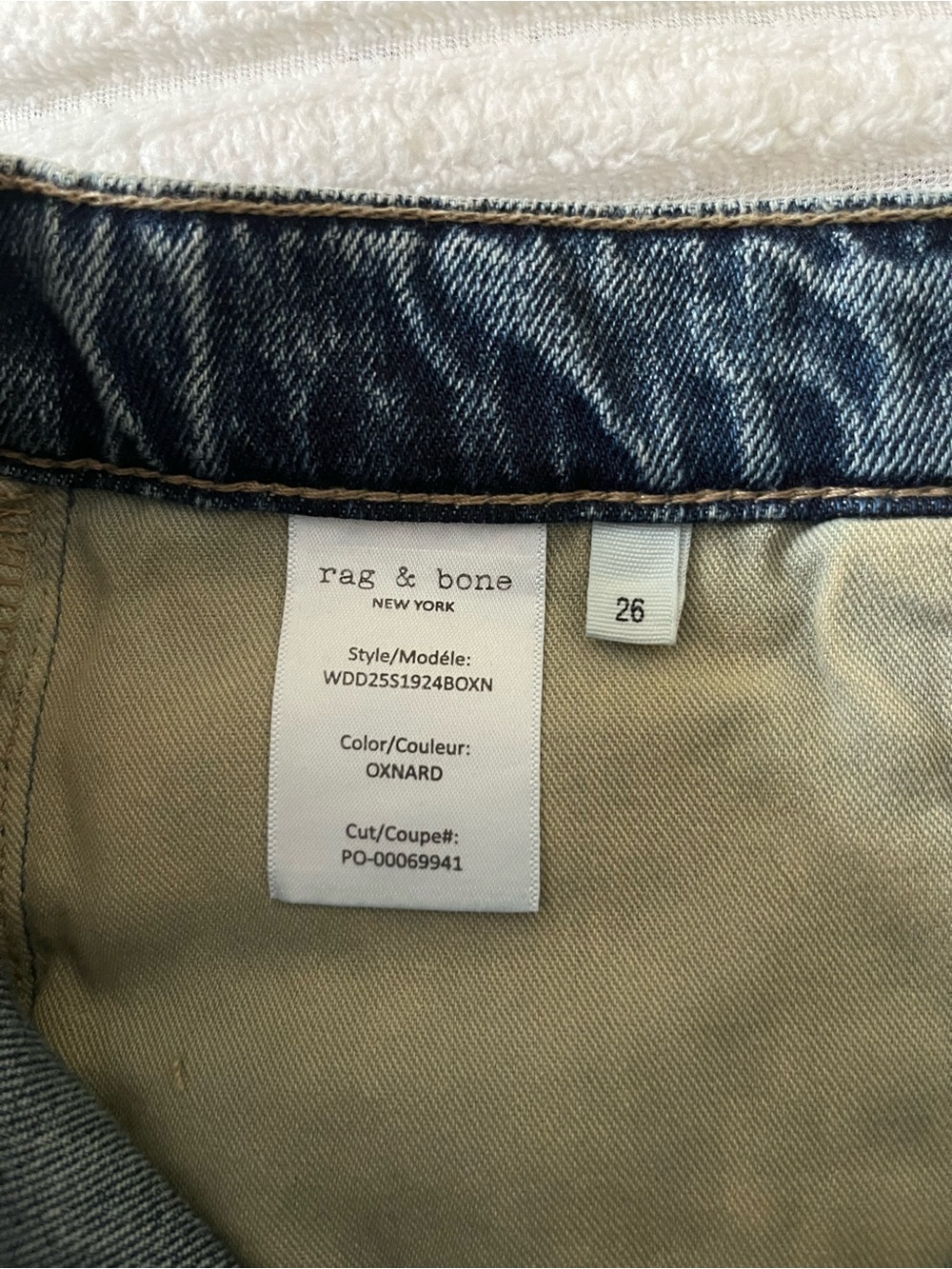 Rag & Bone Retro Cut Off Shorts - Picture 9 of 13